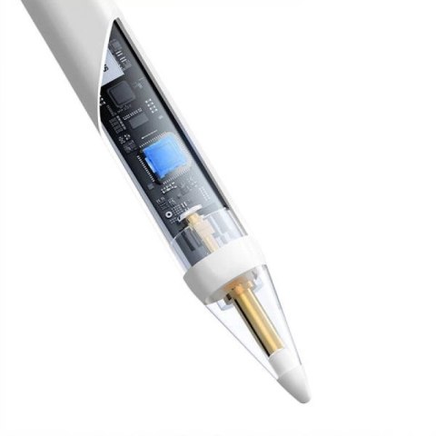 Rysik Baseus Smooth Writing 2 ze wskaźnikiem LED - biały Baseus