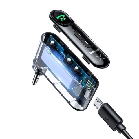 Transmiter Bluetooth AUX Baseus BSBA-02 (Overseas Edition) - czarny Baseus