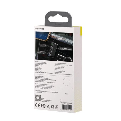 Transmiter Bluetooth AUX Baseus BSBA-02 (Overseas Edition) - czarny Baseus