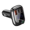Transmiter Bluetooth / ładowarka do samochodu Baseus S-13 (Overseas Edition) - czarny Hikvision
