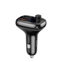 Transmiter Bluetooth / ładowarka do samochodu Baseus S-13 (Overseas Edition) - czarny Hikvision