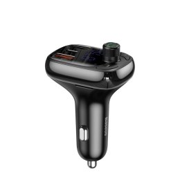 Transmiter Bluetooth / ładowarka do samochodu Baseus S-13 (Overseas Edition) - czarny Hikvision