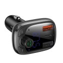 Transmiter Bluetooth / ładowarka do samochodu Baseus S-13 (Overseas Edition) - czarny Hikvision