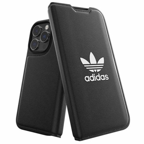 Etui Adidas OR Booklet Case BASIC na iPhone 14 Pro - czarno-białe Adidas