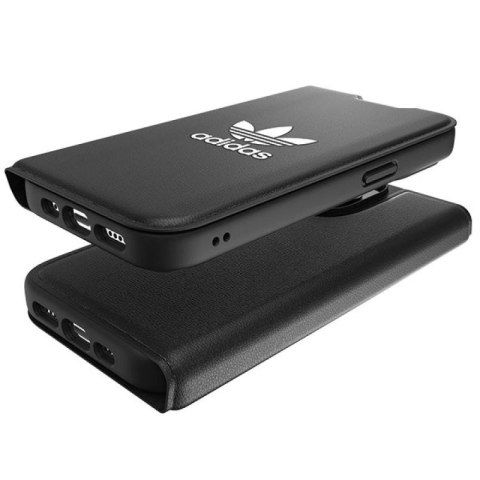 Etui Adidas OR Booklet Case BASIC na iPhone 14 Pro - czarno-białe Adidas