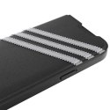 Etui Adidas OR Booklet Case PU na iPhone 14 Pro - czarno-białe Adidas