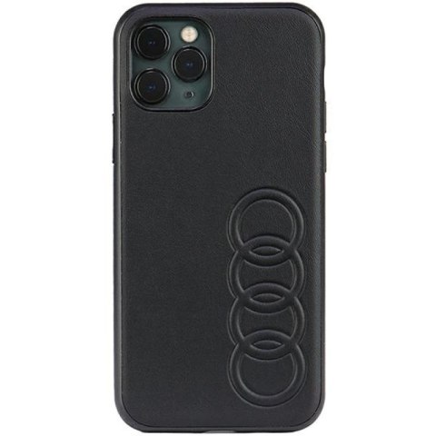 Etui Audi Synthetic Leather na iPhone 11 Pro - czarne Audi