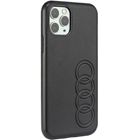 Etui Audi Synthetic Leather na iPhone 11 Pro - czarne Audi