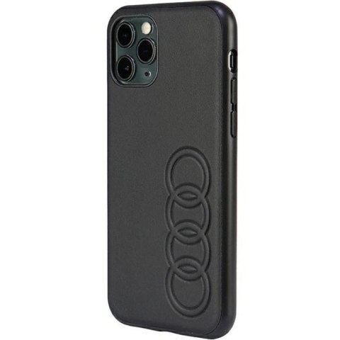 Etui Audi Synthetic Leather na iPhone 11 Pro - czarne Audi