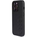 Etui Audi Synthetic Leather na iPhone 14 Pro - czarne Audi