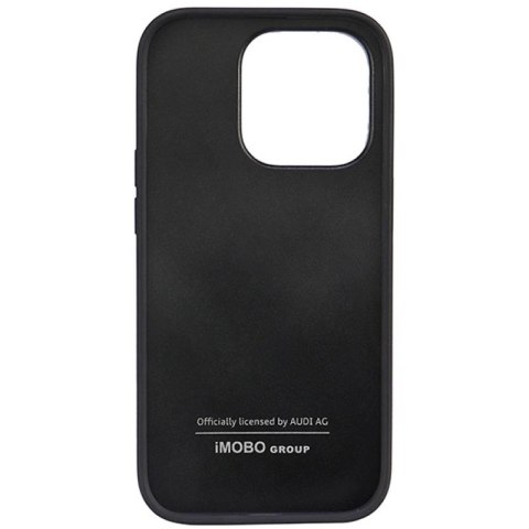 Etui Audi Synthetic Leather na iPhone 14 Pro - czarne Audi