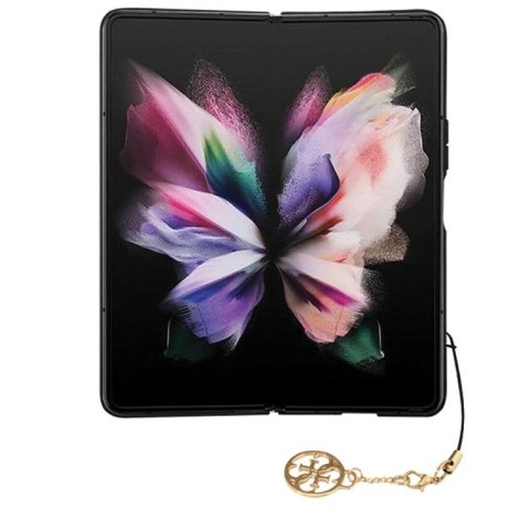 Etui Guess 4G Charms Collection na Samsung Galaxy Z Fold 5 - brązowe Guess