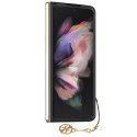 Etui Guess 4G Charms Collection na Samsung Galaxy Z Fold 5 - brązowe Guess