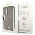 Etui Guess 4G Charms Collection na Samsung Galaxy Z Fold 5 - brązowe Guess