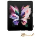 Etui Guess 4G Charms Collection na Samsung Galaxy Z Fold 5 - brązowe Guess