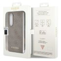 Etui Guess 4G Charms Collection na Samsung Galaxy Z Fold 5 - brązowe Guess