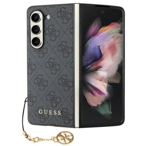 Etui Guess 4G Charms Collection na Samsung Galaxy Z Fold 5 - szare Guess