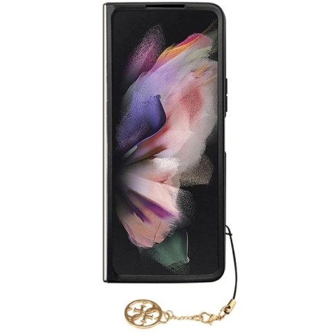 Etui Guess 4G Charms Collection na Samsung Galaxy Z Fold 5 - szare Guess