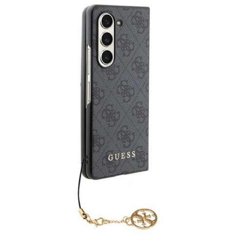 Etui Guess 4G Charms Collection na Samsung Galaxy Z Fold 5 - szare Guess