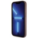 Etui Guess Crossbody 4G Metal Logo na iPhone 14 Pro - brązowe Guess