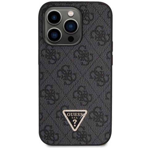 Etui Guess Crossbody 4G Metal Logo na iPhone 14 Pro - czarne Guess