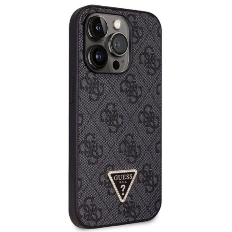 Etui Guess Crossbody 4G Metal Logo na iPhone 14 Pro - czarne Guess