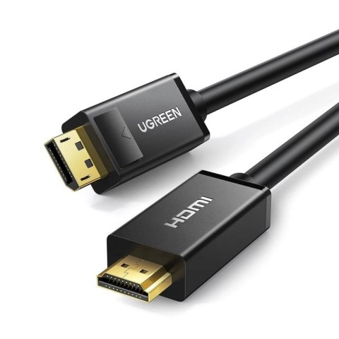 Kabel DisplayPort - HDMI Ugreen DP101 4K 3m - czarny UGREEN
