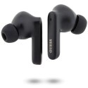 Słuchawki Bluetooth Guess Classic EST TWS + stacja dokująca - czarne Guess