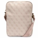 Torba Guess 4G Stripes na tablet 10" - różowa