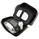Torba organizer Guess 4G Printed Stripes - brązowa