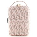 Torba organizer Guess GCube Stripe - różowa