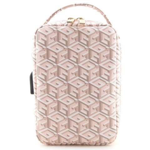 Torba organizer Guess GCube Stripe - różowa