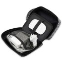 Torba organizer Guess GCube Stripes - czarna