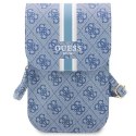 Torebka Guess 4G Stripes - niebieska