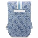 Torebka Guess 4G Stripes - niebieska