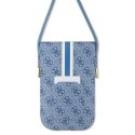 Torebka Guess 4G Stripes - niebieska