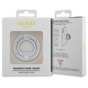 Uchwyt Guess MagSafe Ring Rhinestone - srebrny Guess