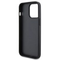 Etui Ferrari Quilted Metal Logo na iPhone 15 Pro Max - czarne Ferrari