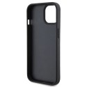 Etui Ferrari Quilted Metal Logo na iPhone 15 - czarne Ferrari