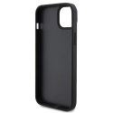 Etui Ferrari Twist Metal Logo na iPhone 15 Plus - czarne Ferrari