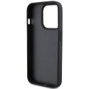 Etui Ferrari Twist Metal Logo na iPhone 15 Pro - czarne Ferrari