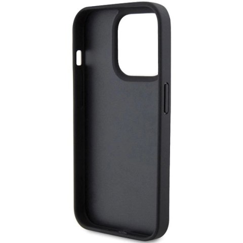 Etui Ferrari Twist Metal Logo na iPhone 15 Pro - czerwone Ferrari