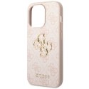 Etui Guess 4G Big Metal Logo na iPhone 15 Pro - różowe Hikvision