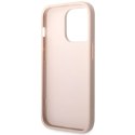 Etui Guess 4G Big Metal Logo na iPhone 15 Pro - różowe Hikvision