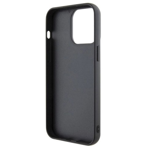 Etui Guess Disco Metal Script na iPhone 15 Pro Max - czarne Guess