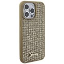 Etui Guess Disco Metal Script na iPhone 15 Pro Max - złote Guess