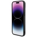 Etui Guess Disco Metal Script na iPhone 15 Pro - czarne Guess