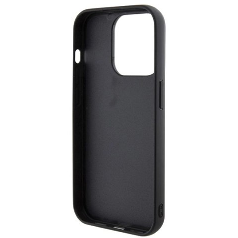 Etui Guess Disco Metal Script na iPhone 15 Pro - czarne Guess