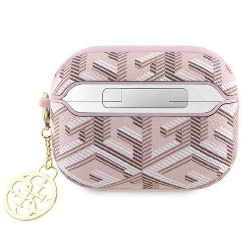 Etui Guess GCube Charm na AirPods Pro - różowe Guess