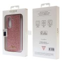Etui Guess Glitter Script na Samsung Galaxy Z Fold 5 - różowe Guess